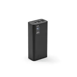 GURDON. Bateria portátil em ABS 100% reciclado e bateria em lítio 30000 mAh