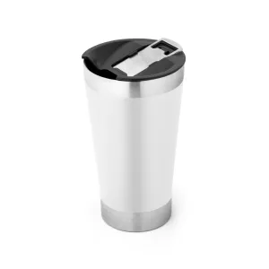 HALPERT LID. Copo térmico de viagem em aço inox 630 mL