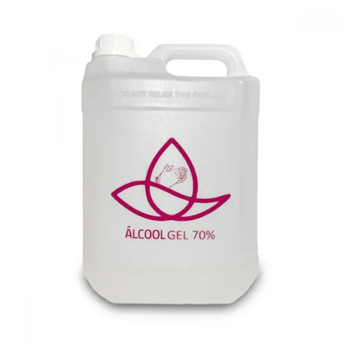 HEALTY 5L. Álcool Gel 70% Antisséptico 5 Litros