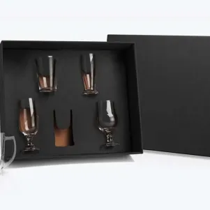 JOGO DE COPOS PARA CERVEJA EM VIDRO - 5 PÇS