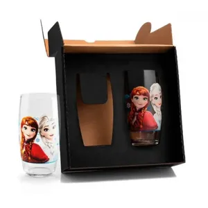 JOGO DE COPOS VIDRO 300 ML - FROZEN - 2 PÇS