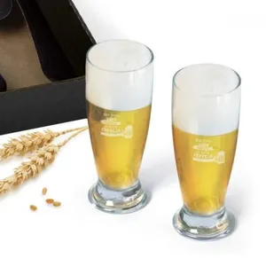 JOGO DE COPOS VIDRO P / CERVEJA / DRINK 200 ML - 4 PÇS