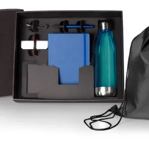 KIT BOAS VINDAS - AZUL / PRETO - 5 PÇS