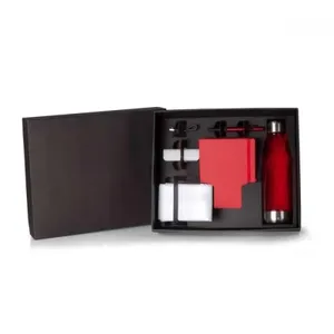 KIT BOAS VINDAS - VERMELHO / BRANCO - 5 PÇS