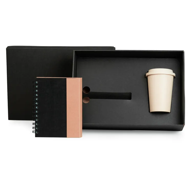 KIT CADERNO, CANETA E COPO