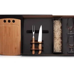 KIT CHURRASCO E CERVEJA - 5 PÇS - NÃO ACOMPANHA GARRAFA