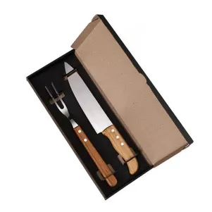 KIT DE FACA 8" E GARFO - 2 PÇS