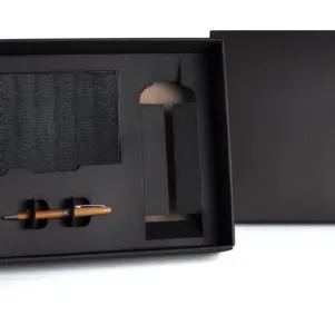 KIT GARRAFA, CADERNO E CANETA - 3 PÇS