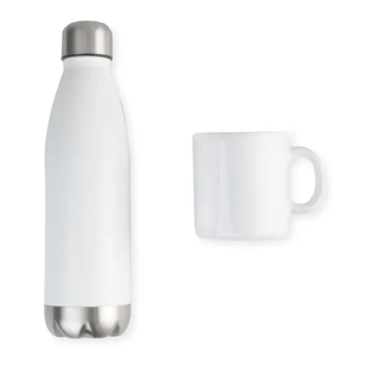 KIT GARRAFA E CANECA - 2 PÇS