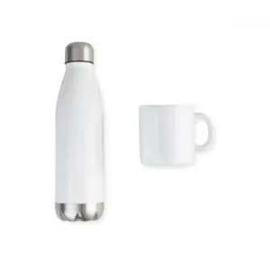 KIT GARRAFA E CANECA - 2 PÇS