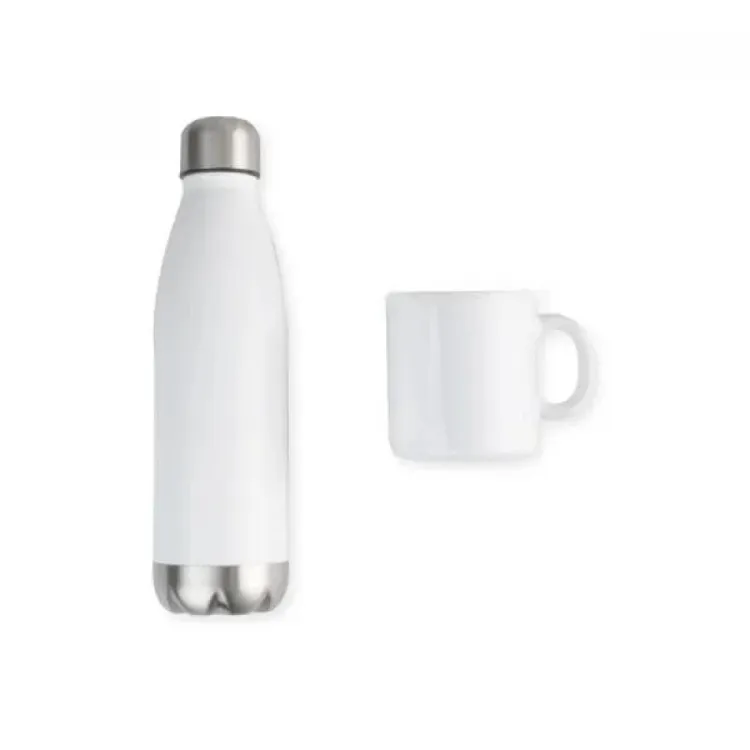 KIT GARRAFA E CANECA - 2 PÇS