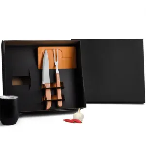 KIT PARA CHURRASCO COM COPO TÉRMICO - 4 PÇS