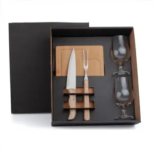 KIT PARA CHURRASCO COM COPOS - 5 PÇS