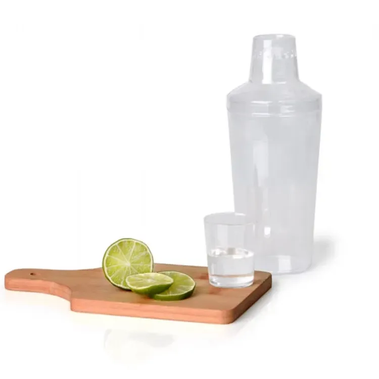 KIT PARA DRINKS C/ COQUETELEIRA - 6 PÇS