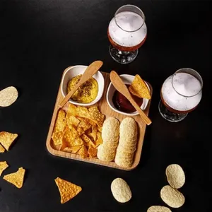 KIT PETISCO, PATE E CERVEJA - 7 PÇS