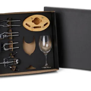 KIT VINHO E UTILIDADES - 7 PÇS