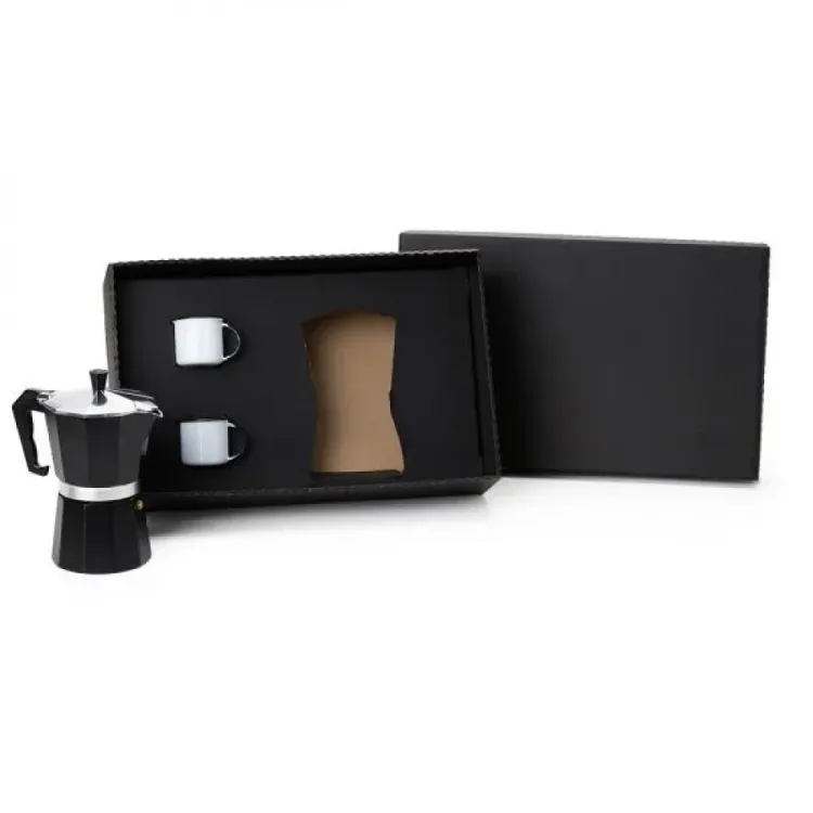 KIT CANECA E CAFETEIRA - 3 PÇS