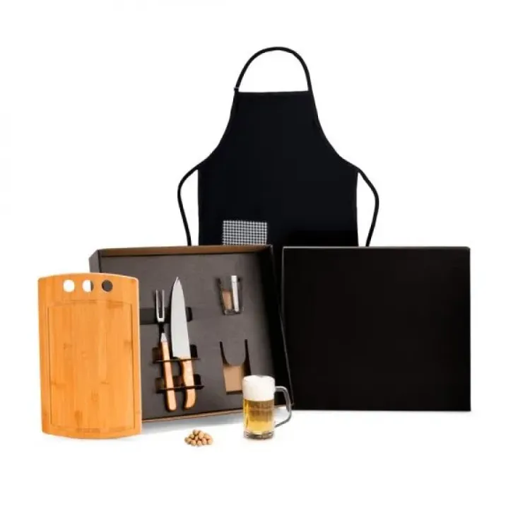 KIT PARA CHURRASCO E CERVEJA - 6 PÇS