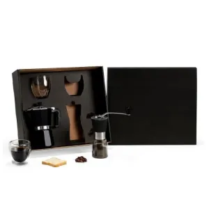KIT PARA CAFÉ COM MOEDOR - 4 PÇS