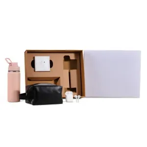 KIT GARRAFA, NECESSAIRE E FONE - 3 PÇS