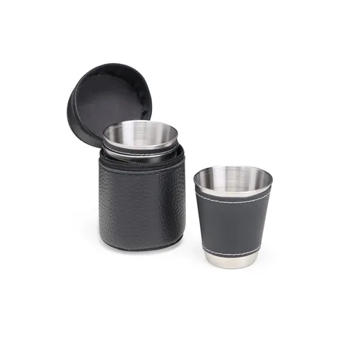 Kit Copo Inox 50ml 4 Peças