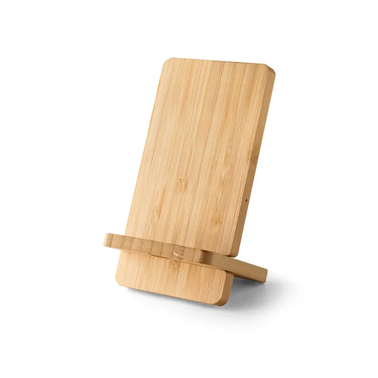 LANGE. Carregador portátil em bambu