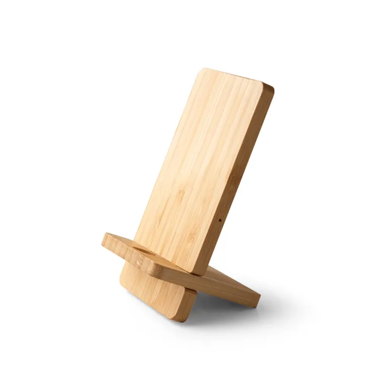 LANGE. Carregador portátil em bambu
