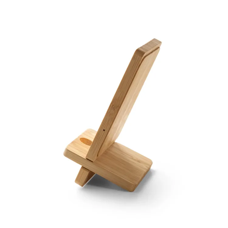 LANGE. Carregador portátil em bambu