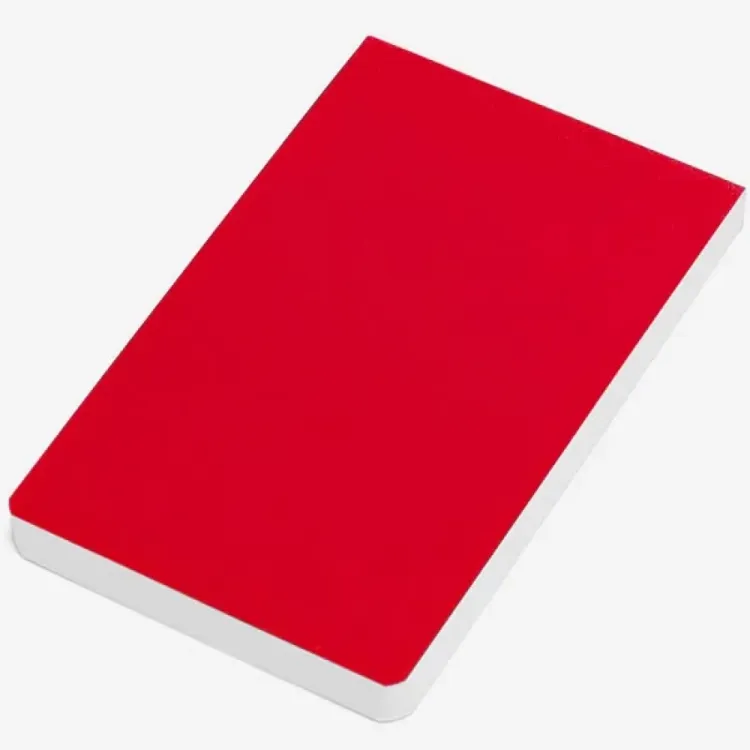 BLOCO PARA ANOTAÇÕES SIMPLES - VERMELHO - 100 FLS