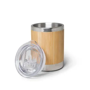 LYCKA. Copo em bambu e aço inox 350 mL