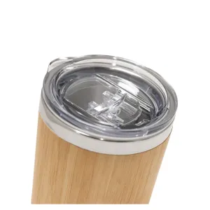 LYCKA. Copo em bambu e aço inox 350 mL