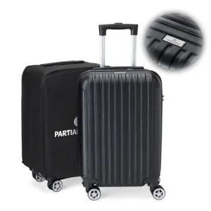 MALA DE VIAGEM EM ABS RÍGIDO COM RODINHAS 360º - 37L