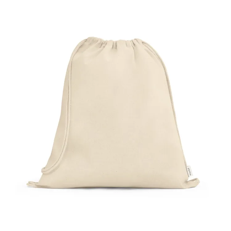 MAIORCA. Sacola tipo mochila em 100% algodão reciclado (180 g/m²)