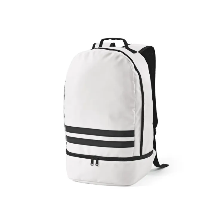 MANCHESTER. Mochila em 290T poliéster reciclado em sarja com forro em 210D poliéster reciclado
