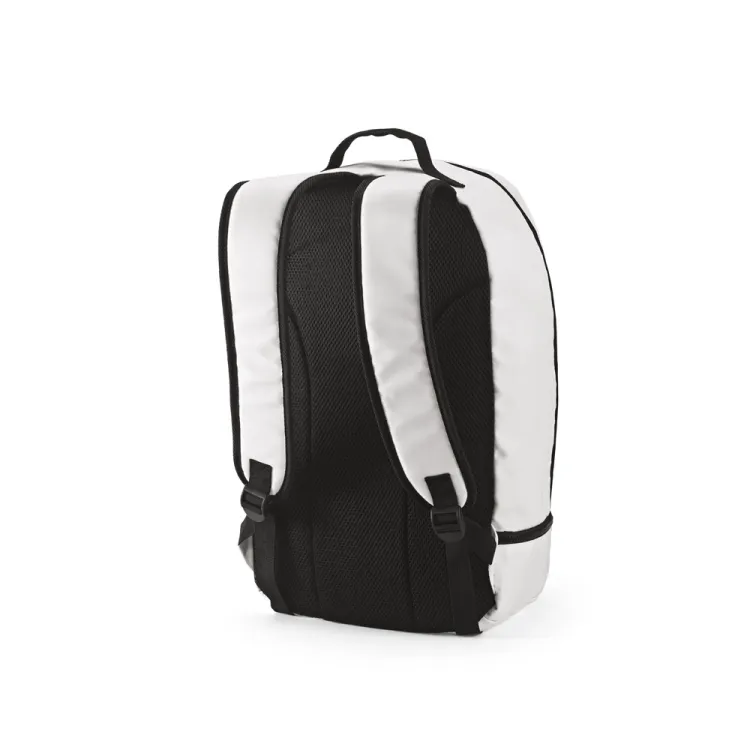 MANCHESTER. Mochila em 290T poliéster reciclado em sarja com forro em 210D poliéster reciclado