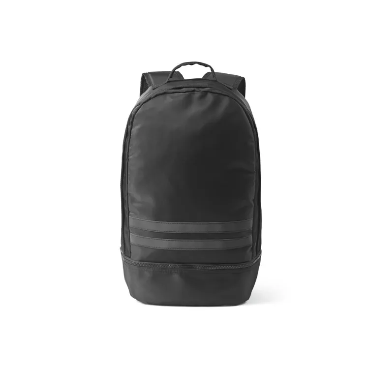 MANCHESTER. Mochila em 290T poliéster reciclado em sarja com forro em 210D poliéster reciclado