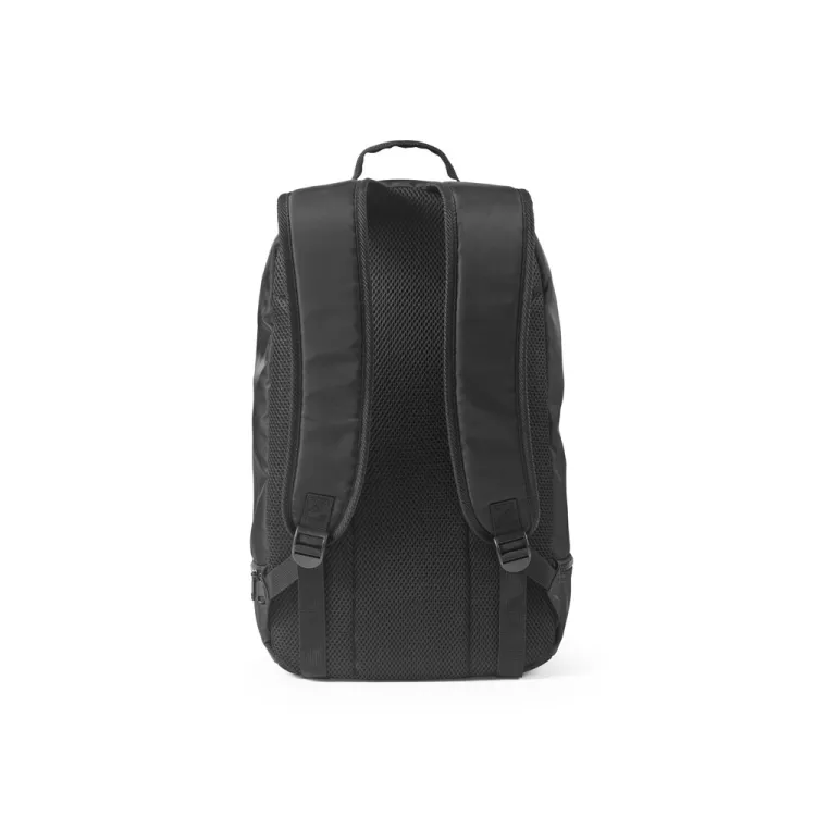 MANCHESTER. Mochila em 290T poliéster reciclado em sarja com forro em 210D poliéster reciclado