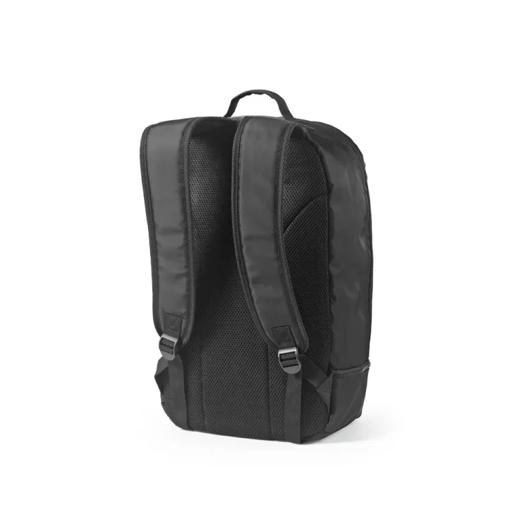 MANCHESTER. Mochila em 290T poliéster reciclado em sarja com forro em 210D poliéster reciclado