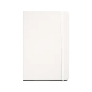 MONDRIAN. Caderno A5 em 100% rPET com tratamento antibacteriano com folhas pautadas