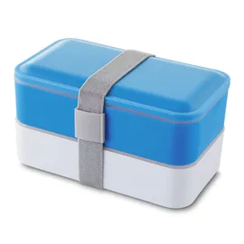 Imagem do produto Marmita Plástica com 2 Compartimentos e Talheres