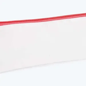 NECESSAIRE EM NYLON 210 RESINADO - VERMELHA - 24X10,5CM