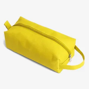 NECESSAIRE EM NYLON 600 COM ALÇA - AMARELA
