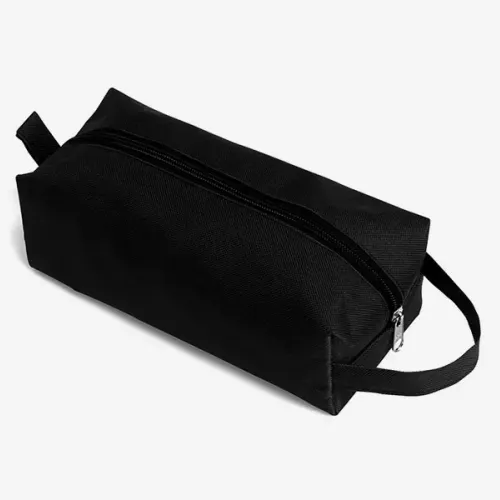 NECESSAIRE EM NYLON 600 COM ALÇA - PRETA