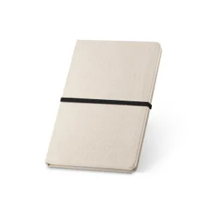 NERVAL. Caderno A5 em linho (230 g/m²) com folhas pautadas