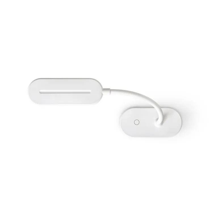 NESBIT II. Luminária de mesa portátil em ABS 65% reciclado com 140 lumen