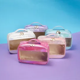 Imagem do produto Necessaire Sintética Holográfica Impermeável