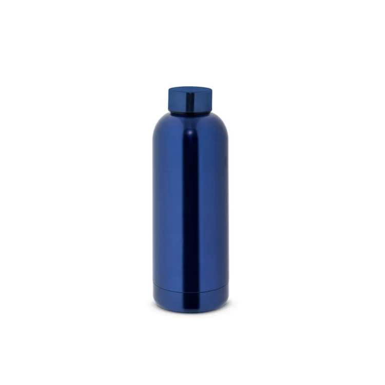 ODIN METTALIC. Squeeze em aço inox (90% reciclado) com acabamento em mate metálico 550 mL