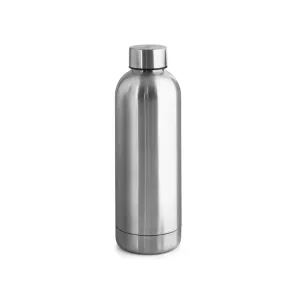 ODIN METTALIC. Squeeze em aço inox (90% reciclado) com acabamento em mate metálico 550 mL