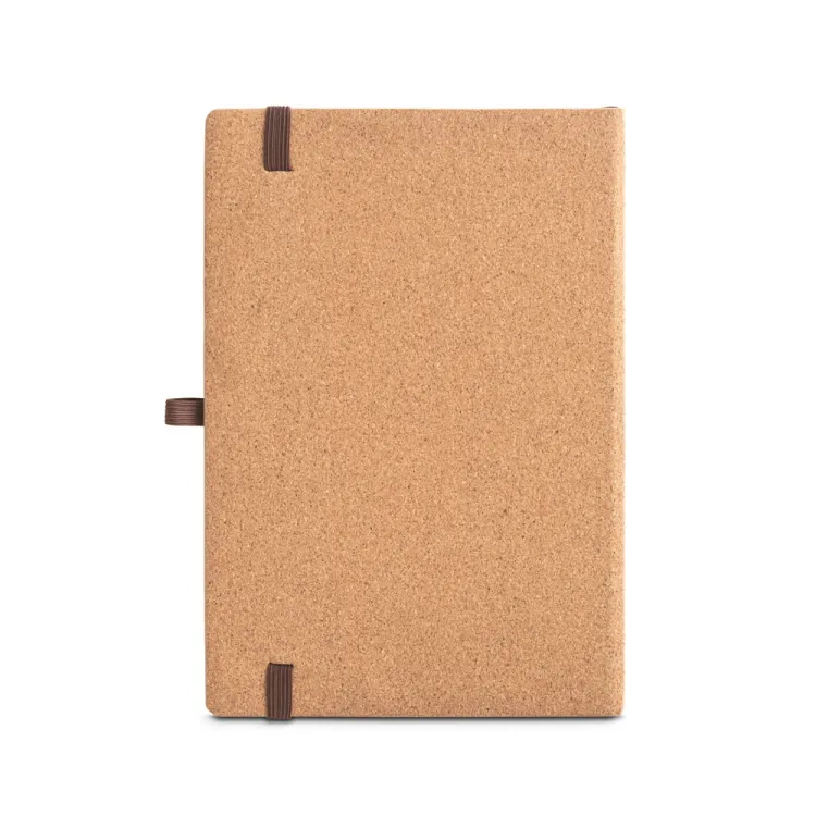ORWELL. Caderno A5 de capa dura em folha de bambu e cortiça com folhas pautadas