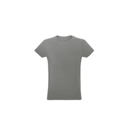 Miniatura de imagem do produto Camiseta unissex de corte regular em malha 100% algodão (170 g/m2) com fio 30/1 penteado.
